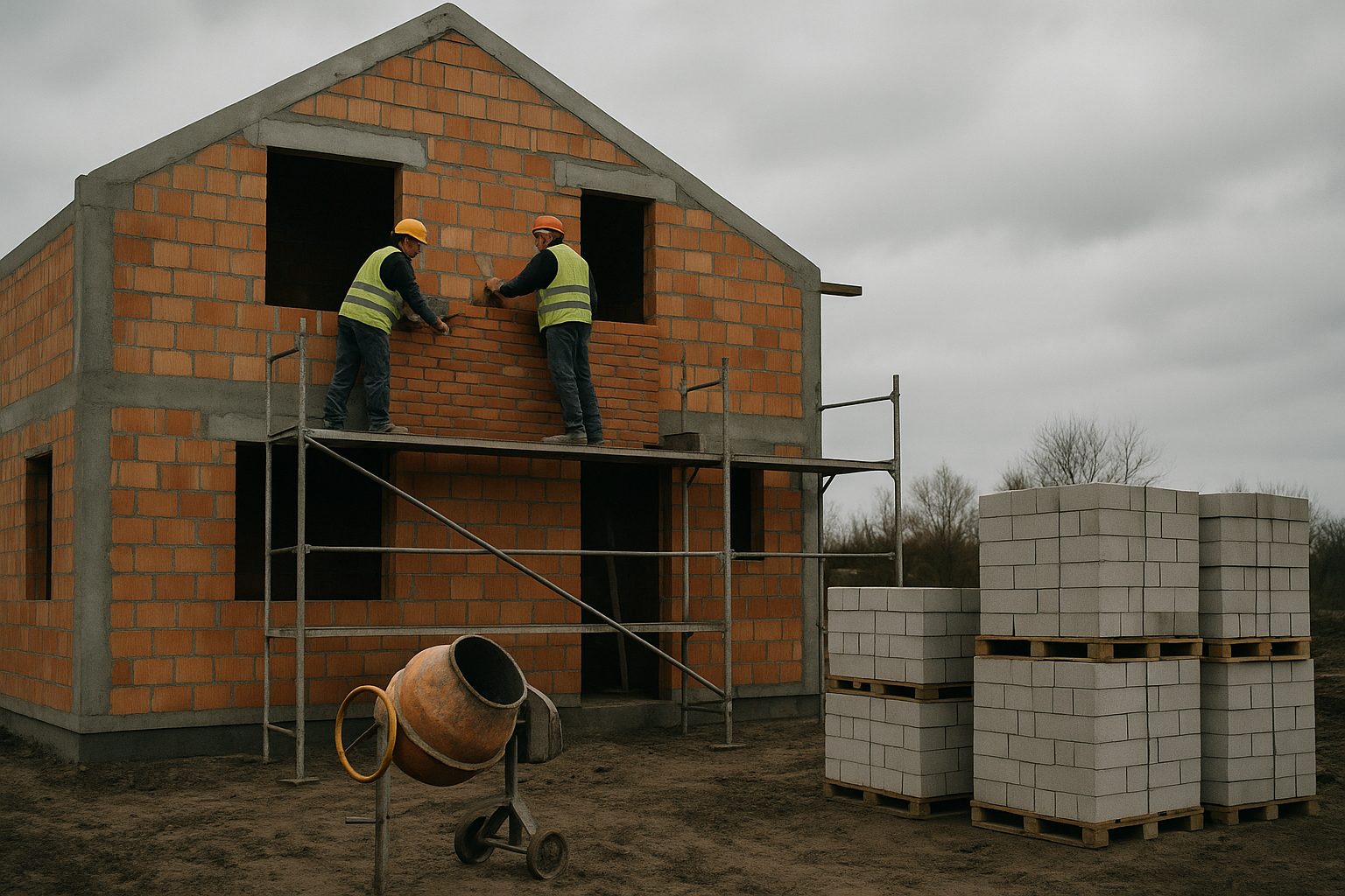 OC firmy budowlanej — budowa domu jednorodzinnego w powiecie wieluńskim